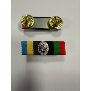 Nastrino Militare Tedesco brevetto sportivo  DOSB argento Piatto