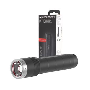 Torcia Militare Led Lenser MT 10 professionale ricaricabile usb