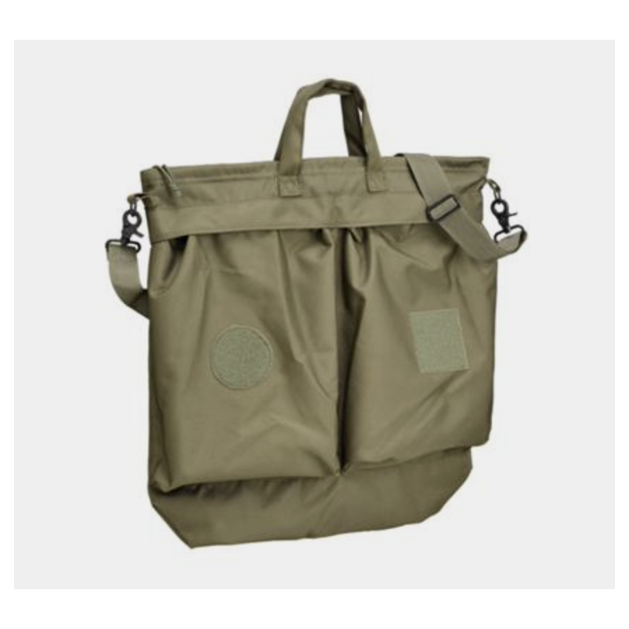 Borsa militare Porta casco colore  verde in cordura professionale