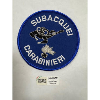 PATCH RICAMATA CARABINIERI REPARTO SUBACQUEI