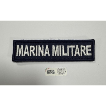 PATCH TOPPA RICAMATA DELLA MARINA MILITARE DA GIACCA