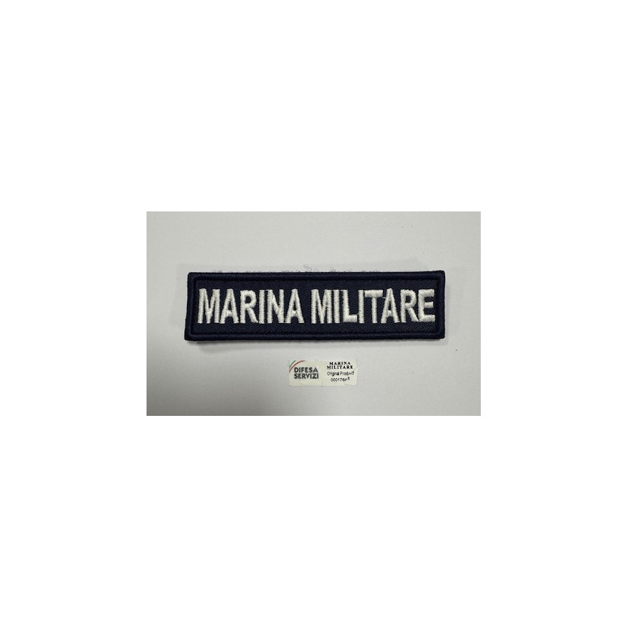 PATCH TOPPA RICAMATA DELLA MARINA MILITARE DA GIACCA