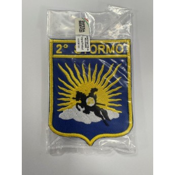 PATCH RICAMO MILITARE AERONAUTICA MILITARE  2° STORMO